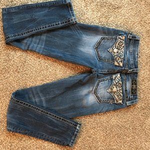 Miss Me size 26 signature skinny jeans